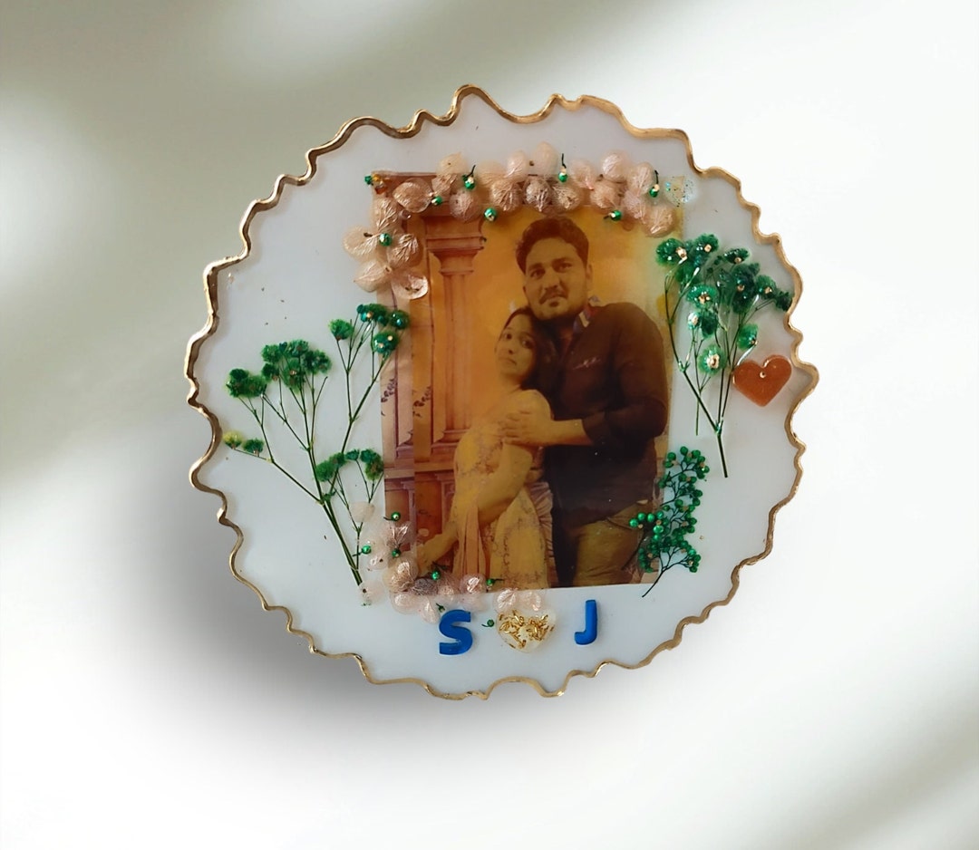 Resin Art Photo Frame Etsy