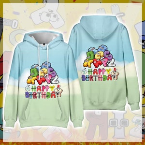  Villain Letter ABC It's My Birthday Evil Alphabet Lore Party  Pullover Hoodie : Clothing, Shoes & Jewelry