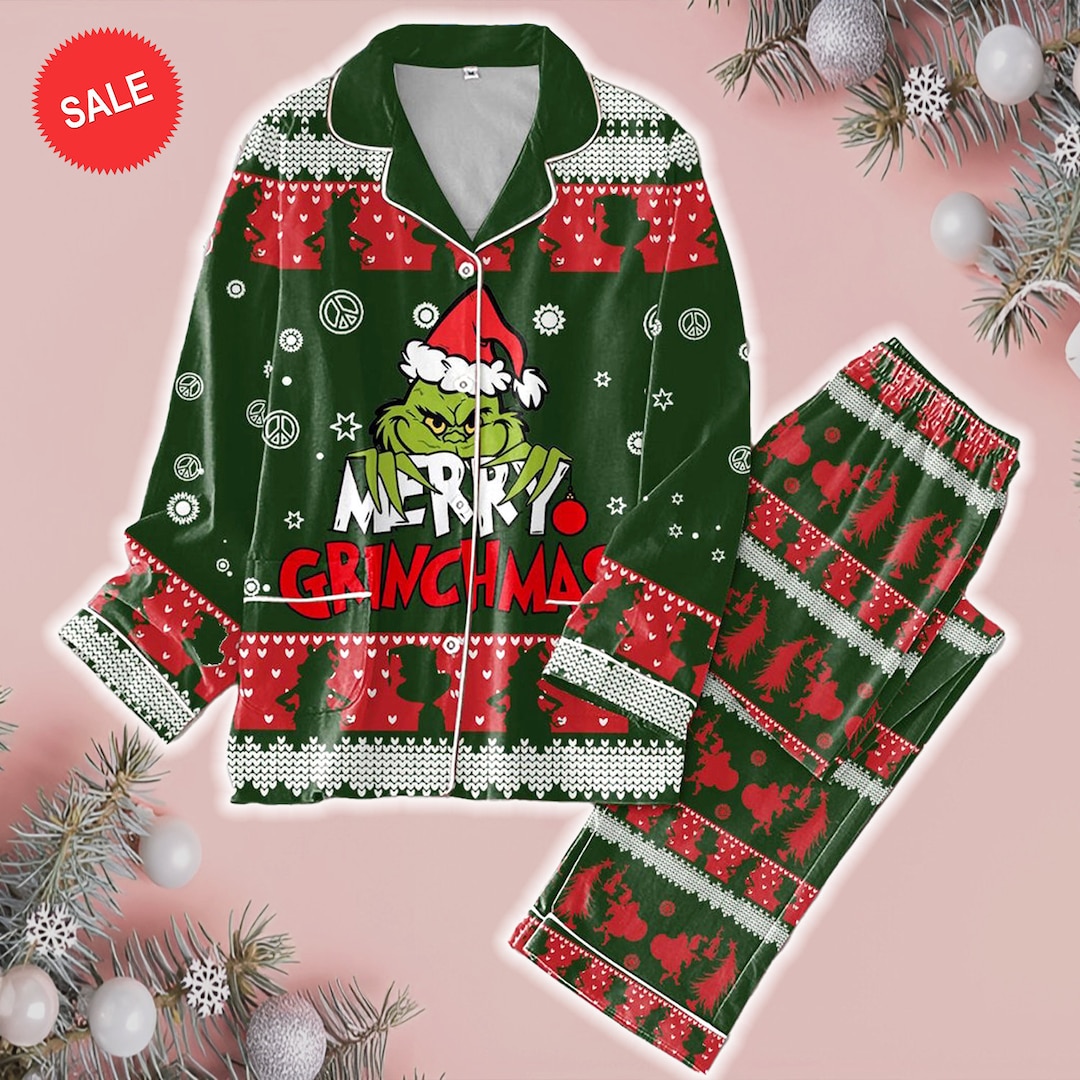 pyjama the grinch