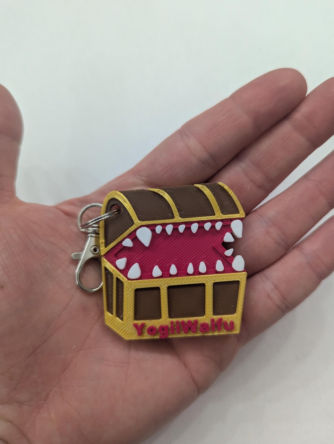 Custom 3D Printed Keychain – Personalized Multi-color Design - Etsy