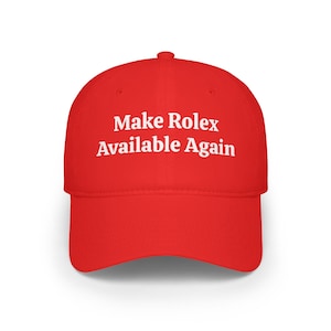 Faça Rolex disponível novamente Boné de beisebol