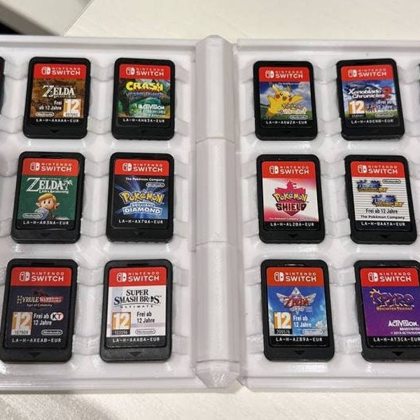 Porta Cartucce Nintendo Switch