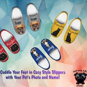 Your dog on slippers 2025