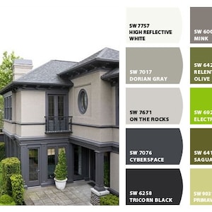 Exterior Paint Renderings|Interior Design Service| e-design|Custom Paint|Paint Colors | House Colors |Exterior House |Visualization|Exterior