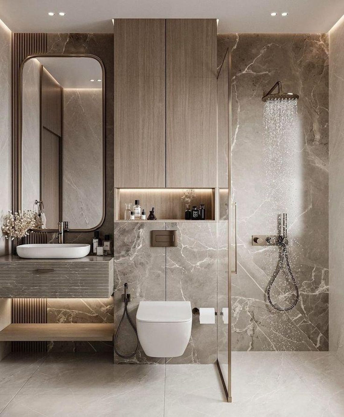 Custom 3D Bathroom Design – Modern & Functional Layouts for Small or ...