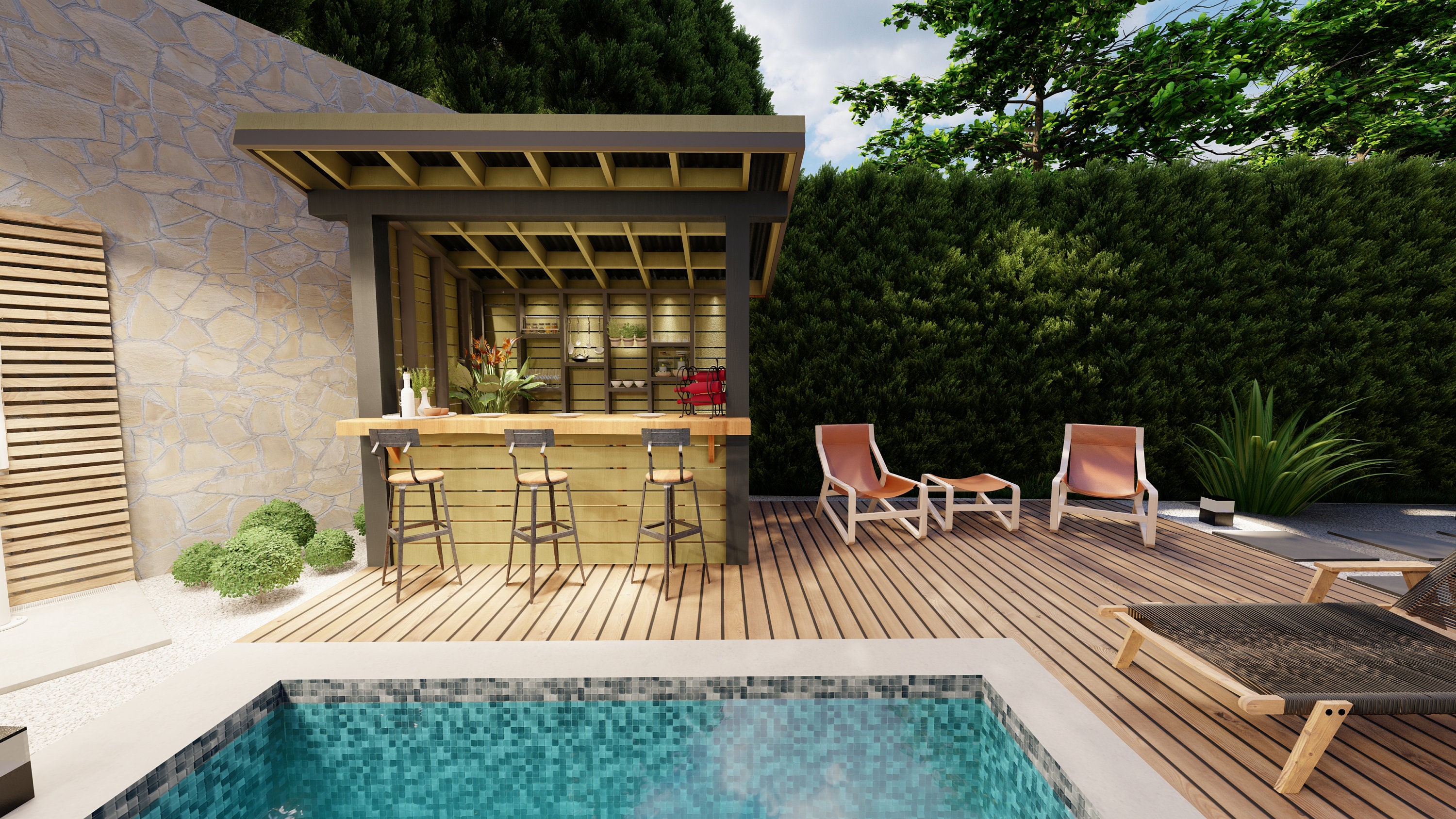 DIY Outdoor Bar Plans, Step-by-step Instructions (PDF Download) - Etsy