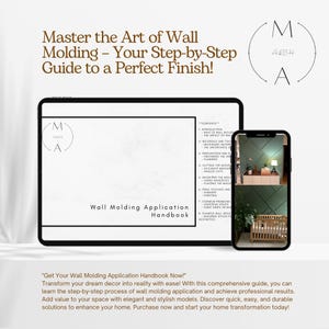 Wall Molding Application Handbook – Step-by-Step Guide for a Perfect Home Transformation