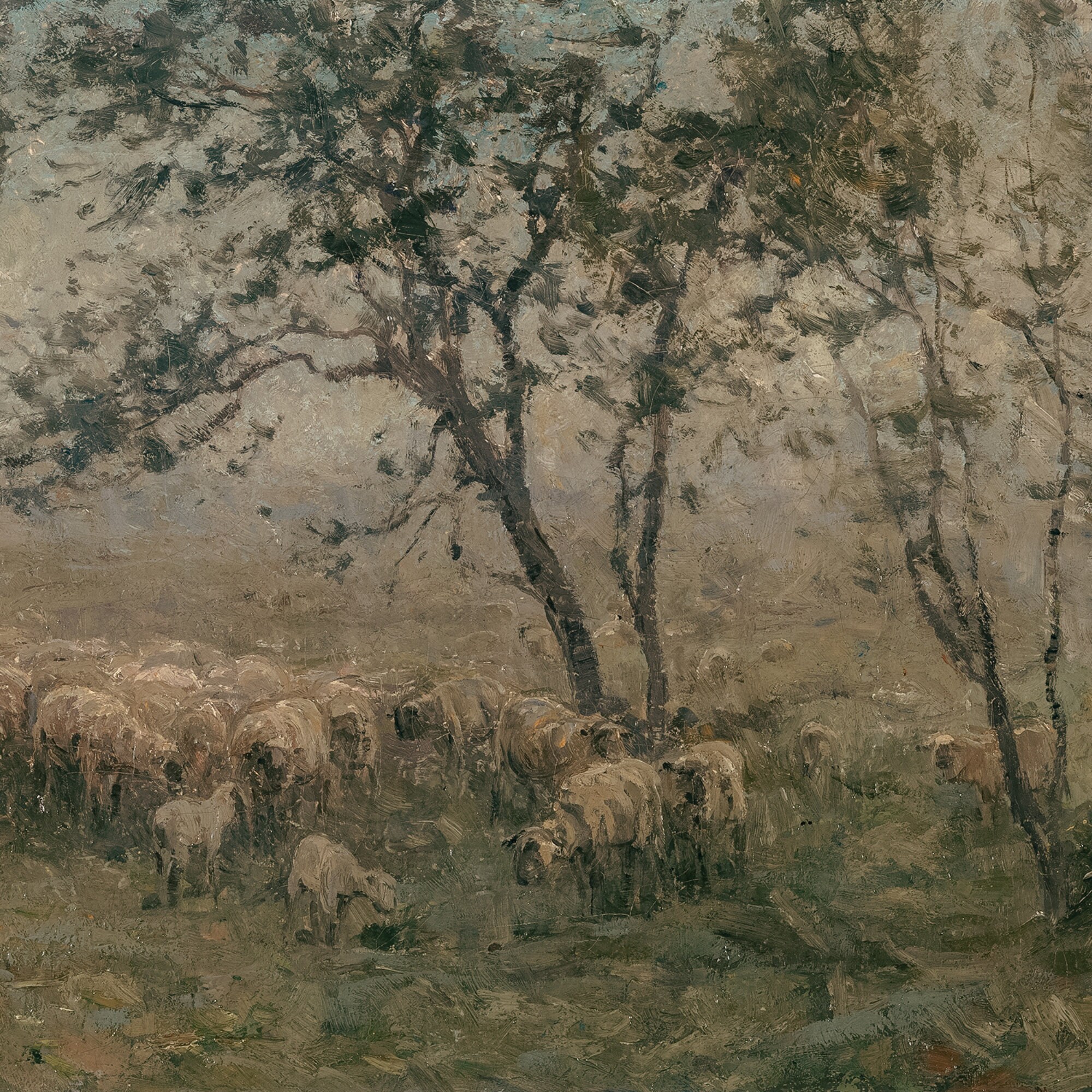 Sheep Painting Farm Animal Print Vintage Wall Decor - Etsy