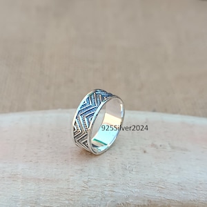 handmade ring for man and women, silver ring, 925 sterling silver ring, wedding silver ring, gift for her, new designer solid silver ring,