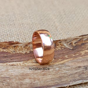 Pure Copper Wrap Ring, Hammered Ring, Copper Band Ring, Handmade Copper Women Ring, Arthritis Ring, Healing Copper Jewelry, Gift for Her.