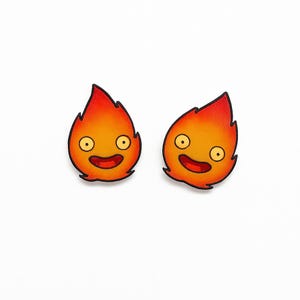 Calcifer Earrings
