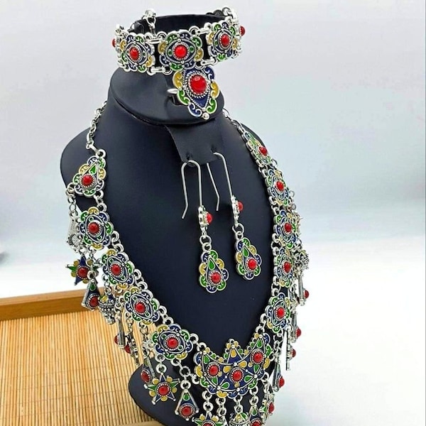 bijoux kabyle, bijoux berbères, anniversary engagement gift, Algerian Traditional, bijoux  high quality, Kabyle jewelry