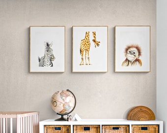 Printable Paynes Zebra, Children's Wall Art, Animal Prints, Newborn/Child Gift ideas,