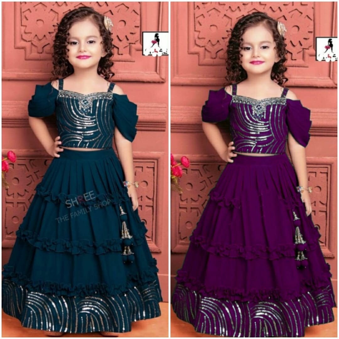 Girls Lehenga Choli baby Girl Indian Dress Wedding Dress for Etsy