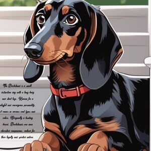 Dachshund|Dog|Pet|Wall Art|Pet Lovers|Dog Owners|Friend|Poster|Gift idea|