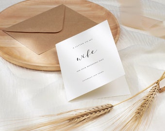 His hers vow book, Editable template, Wedding vows printable booklet, Printable vow cards