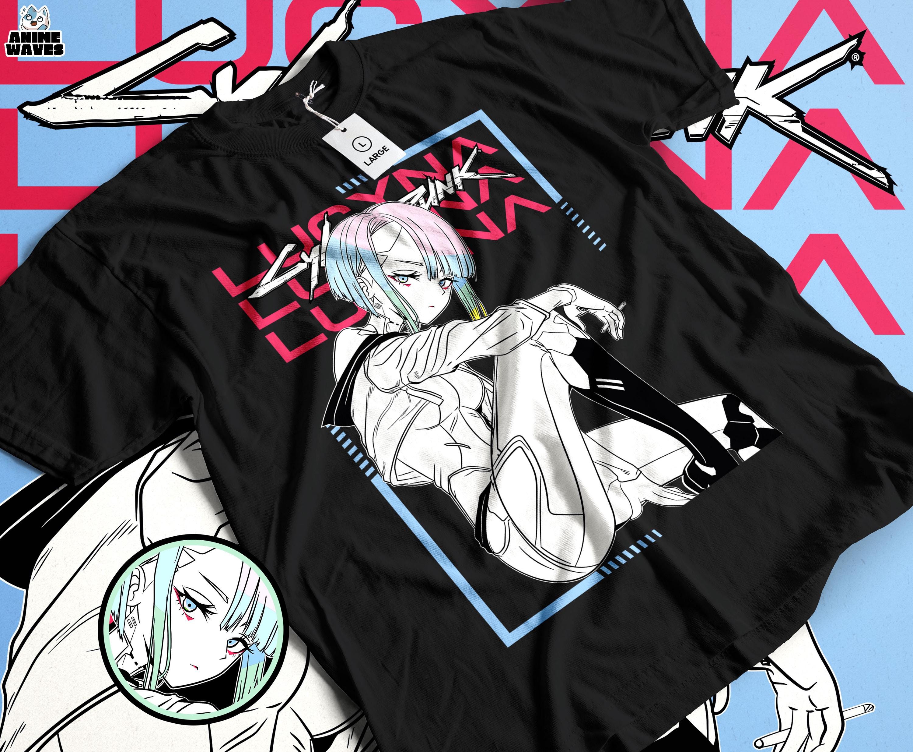 Lucy Cyberpunk Shirt - Etsy Lucy Cyberpunk Shirt - Etsy