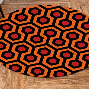 The Shining Rug, Hexagon Pattern Rug, Geometric Rugs, Modern Rugs, Non ...