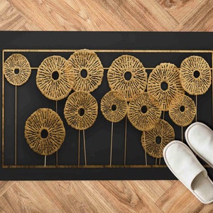Salon Decor Rug, Corridor Rug, Wedding Rug, Personalized Gifts, 3d Metallic Effect Rugs, Contemporary Rug, Modern Rugs, Chenille Rug,