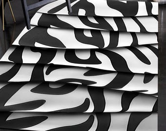 Black and White Rugs, Black Rug, White Rug, Modern Rug, Front Door Rug, Salon Rug, Bedroom Rug, Wedding Rug, Gift For Him,