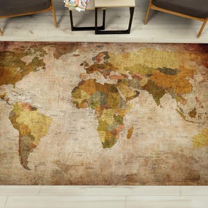 Alfombras con mapa del mundo, alfombras grandes con mapa del mundo, alfombras con atlas mundial, alfombras con mapa, alfombras para pasillo, alfombras modernas, alfombras para entrada, alfombras estampadas, alfombras para exteriores,