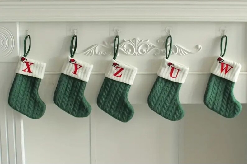 Santa Claus socks / Christmas socks image 7