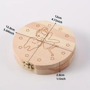 Zahnbox / Aufbewahrungsbox für Milchzähne Bild 2