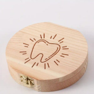 Tooth box/storage box for milk teeth image 4