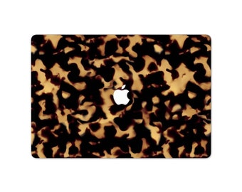 Tortoise Shell Print Case for MacBook Air 15 inch 2023 13.6" Hard Case Mac Book Pro 16 14 M3 M2 M1 2022 2020 2019 A2337 A2681 Luxury Cover