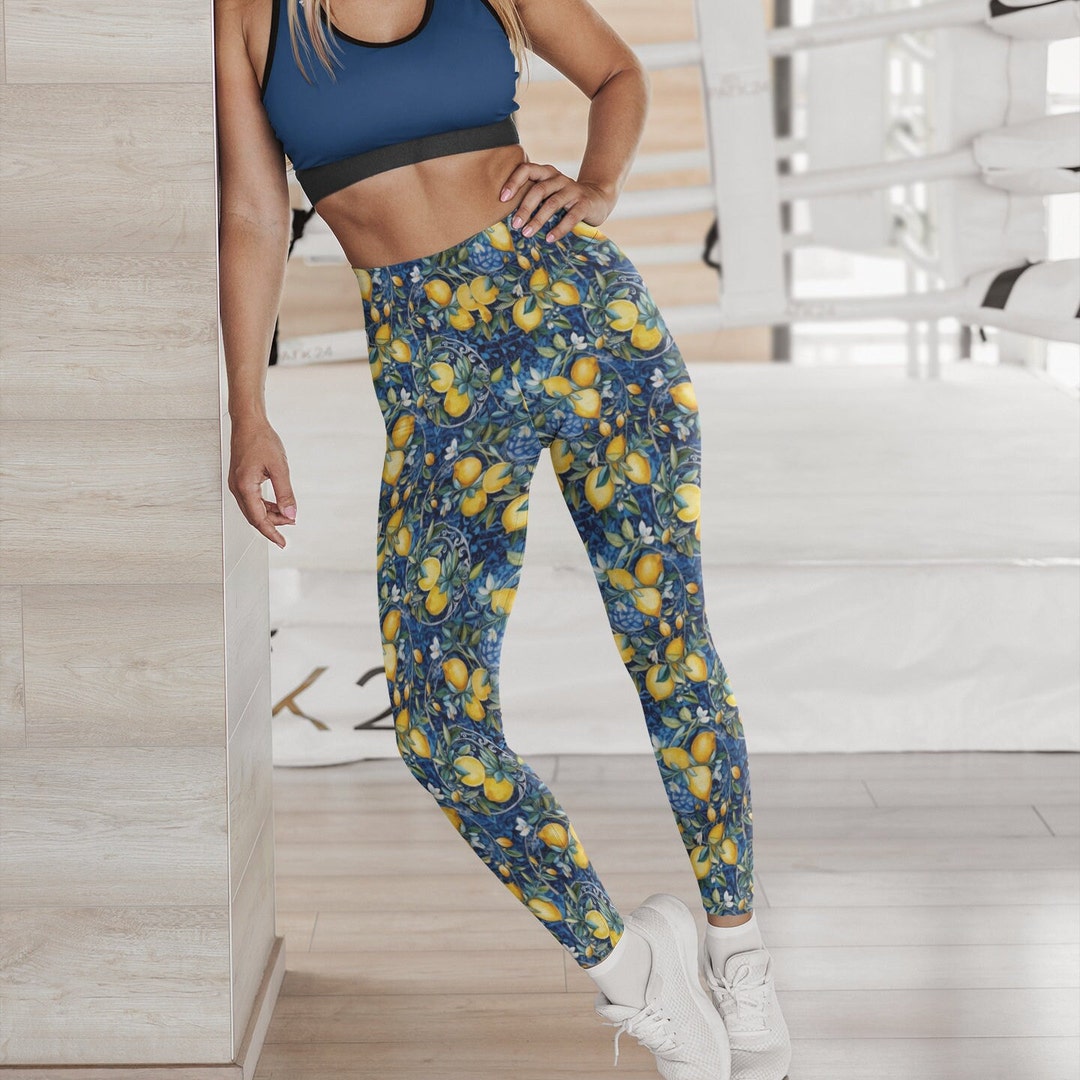 Blue lemon yoga pants deals