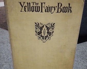 Vintage circa 1940 estremamente raro e FIRMATO da ENID BLYTON - Illustrato The Yellow Fairy Book di Enid Blyton. Estremamente raro e da collezione!