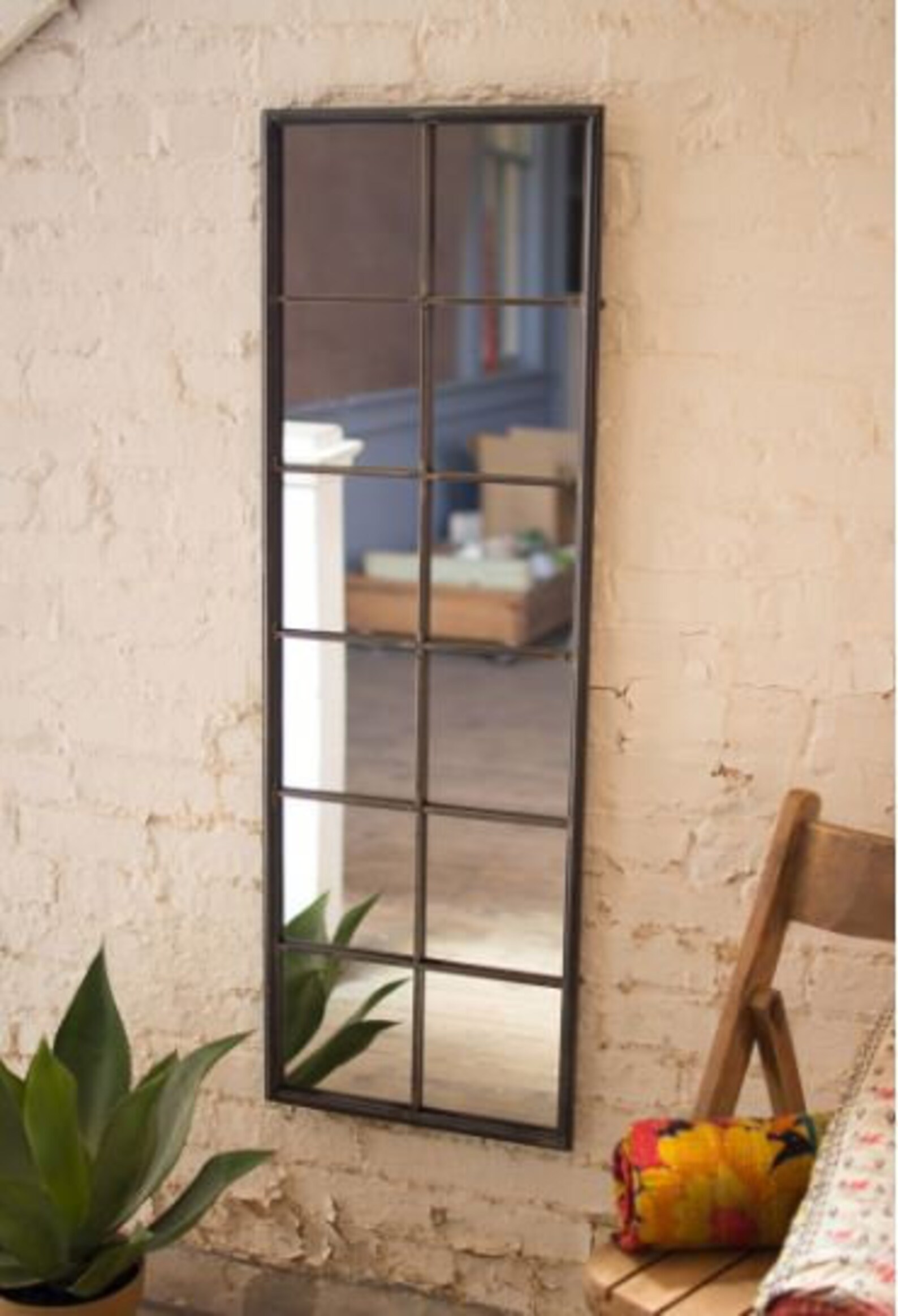 Metal Framed Wall Mirror With Twelve Windows - Etsy
