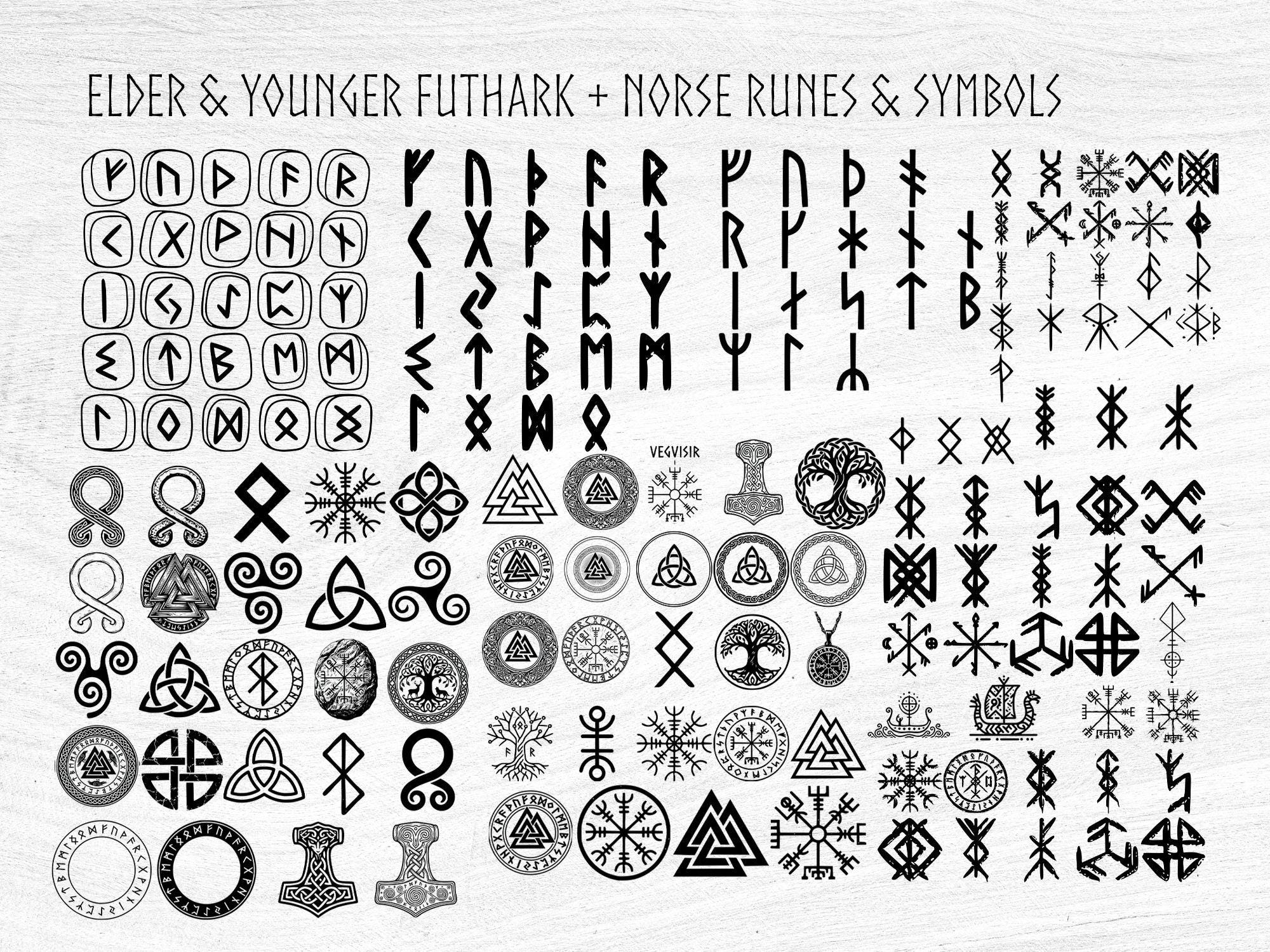 Ing Rune Svg Complete Viking SVG PNG Bundle 3000 Files for Laser Cutting, Cricut ...