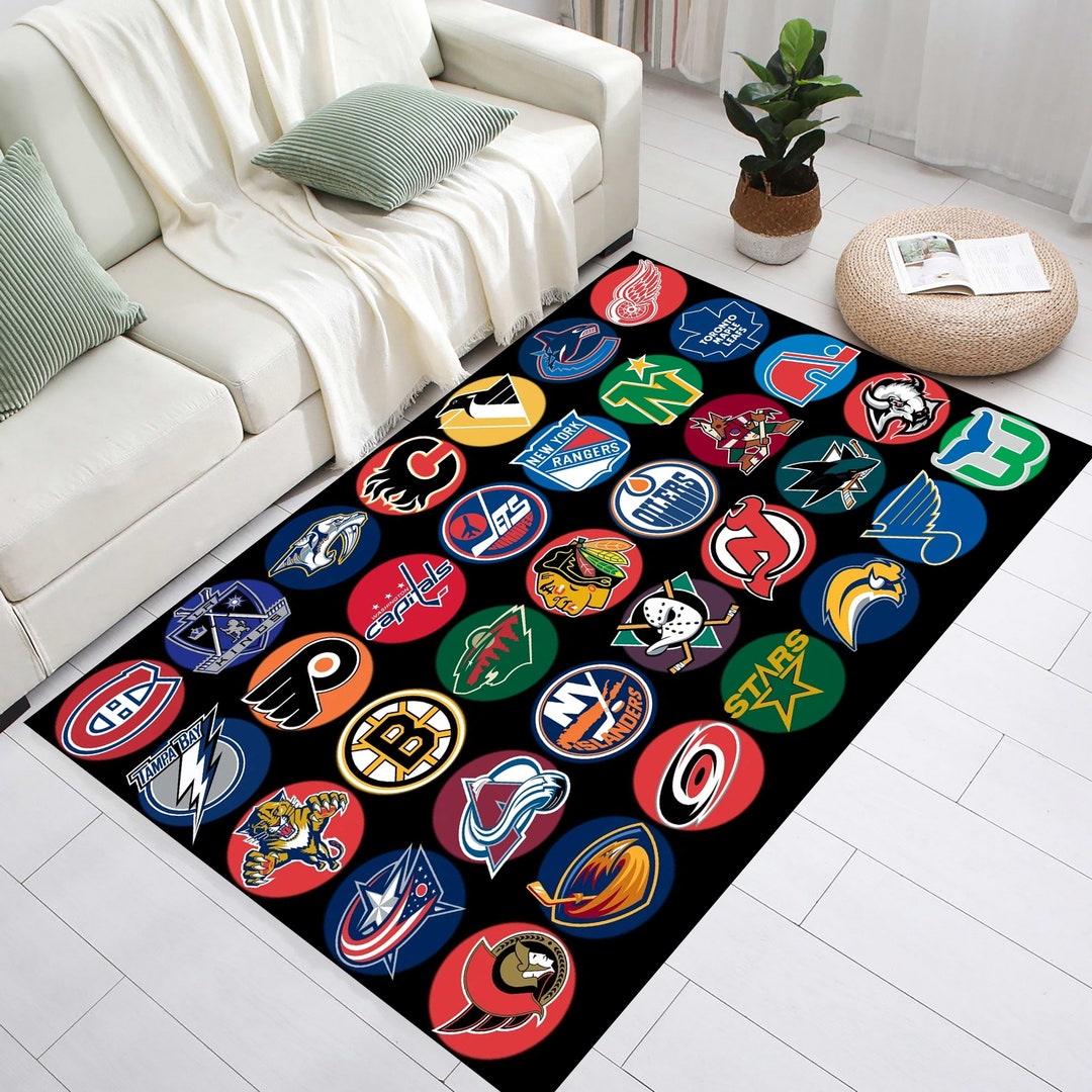 Hockey Logo Rug, Hockey Academy Logo, Academy Hockey Rug, Sport Logo