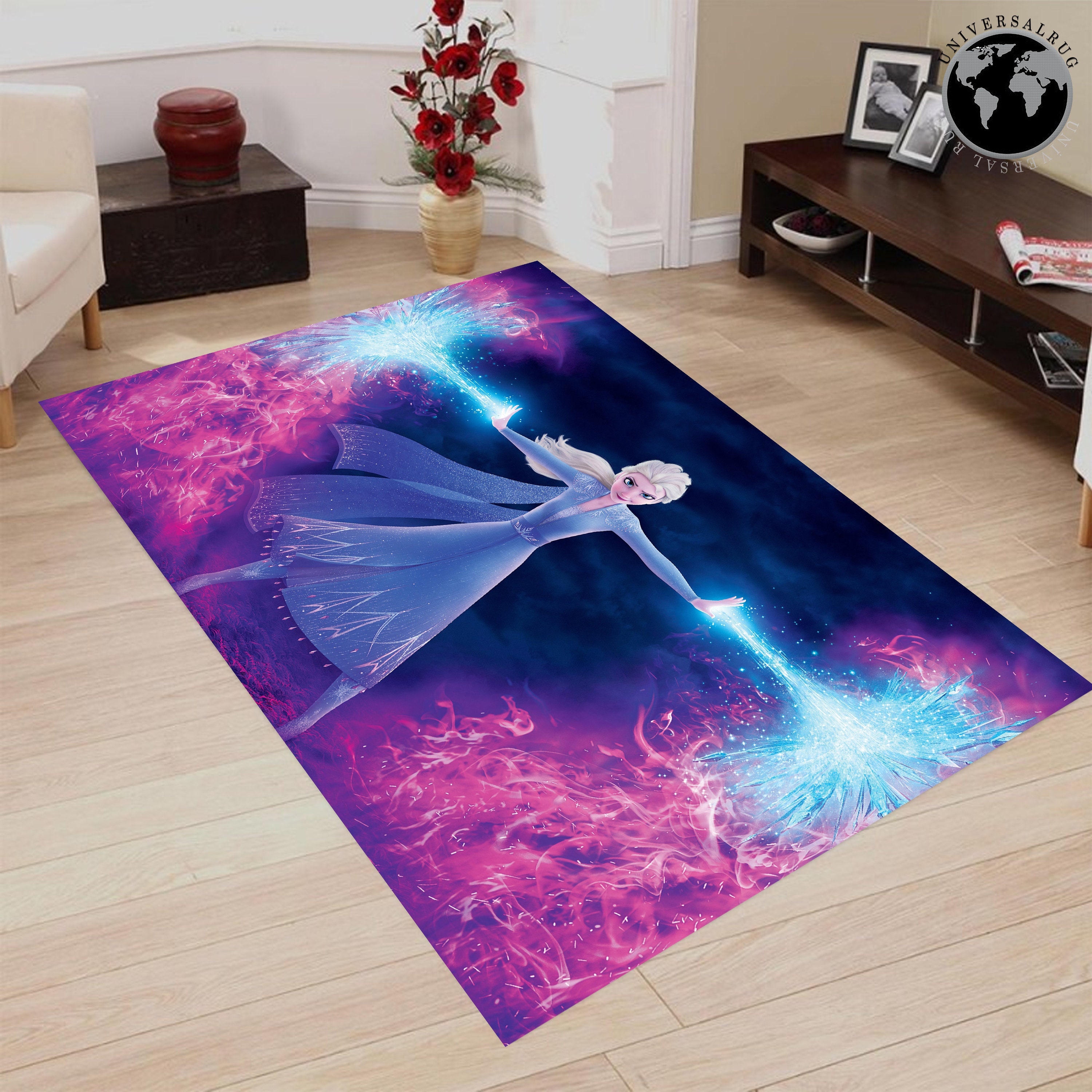 Discover Elsa Rug, Power Rug, Princess Rug, Frozen Queen Rug, Queen Rug, Girls Room Rug, Girls Room Decor, Girl Gift Rug, Kids Gift Rug, Children Rug