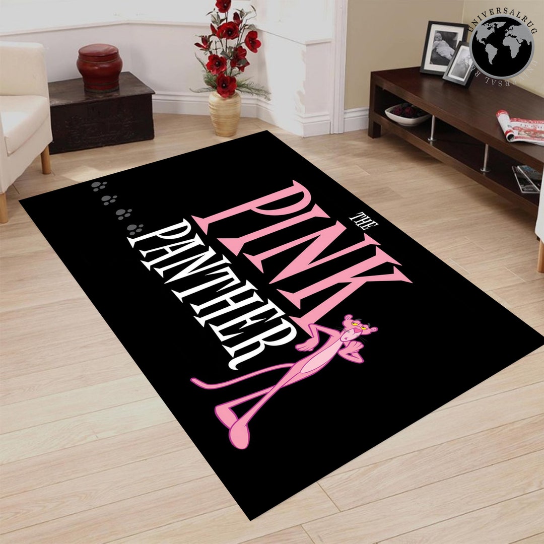 Pink Panther, Pink Panther Rug, Pink Panther Area Rug, Pink Panther ...