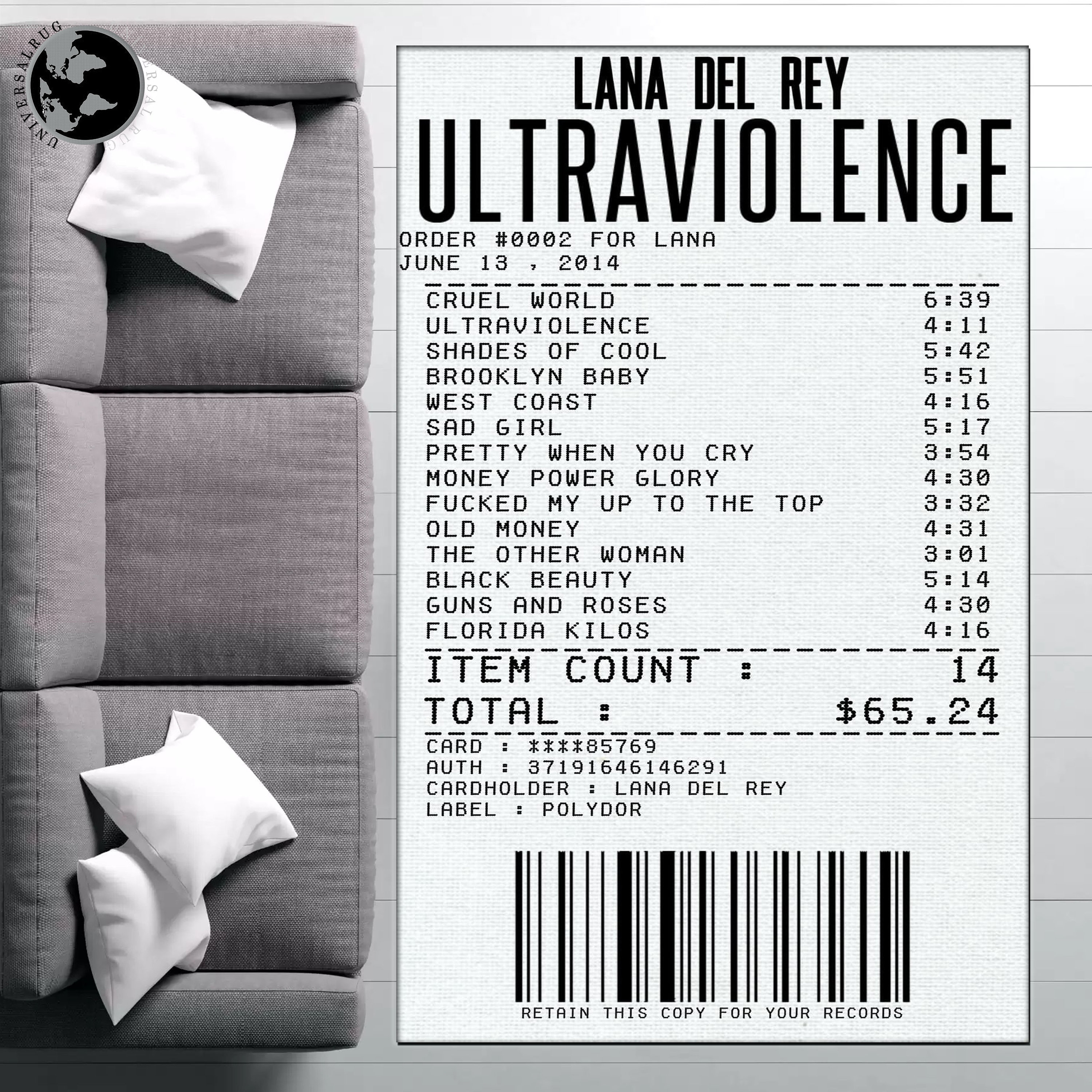 Ultraviolence by Lana Del Rey (CD, 2014) for sale online