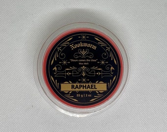 Raphael Wax Melt | Baldur's Gate 3 | Black Cherry, Musk, Black Pepper, Flame | 2oz, vegan