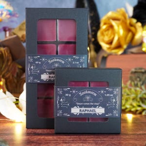 Raphael Wax Melt | Baldur&#39;s Gate 3 | Black Cherry, Musk, Black Pepper, Flame | vegan, hand poured - CLEARANCE