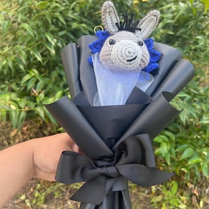 donkey flower bouquet