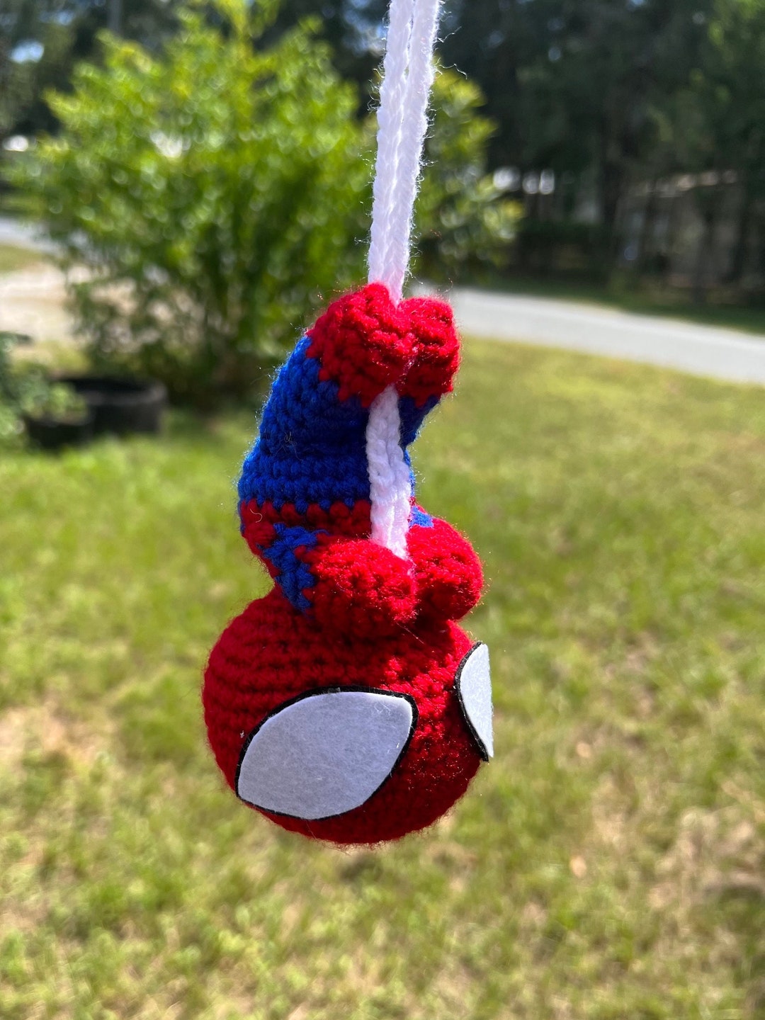 Car Hanging Accessory, Crochet Hanging Decor, Car Decor Etsy