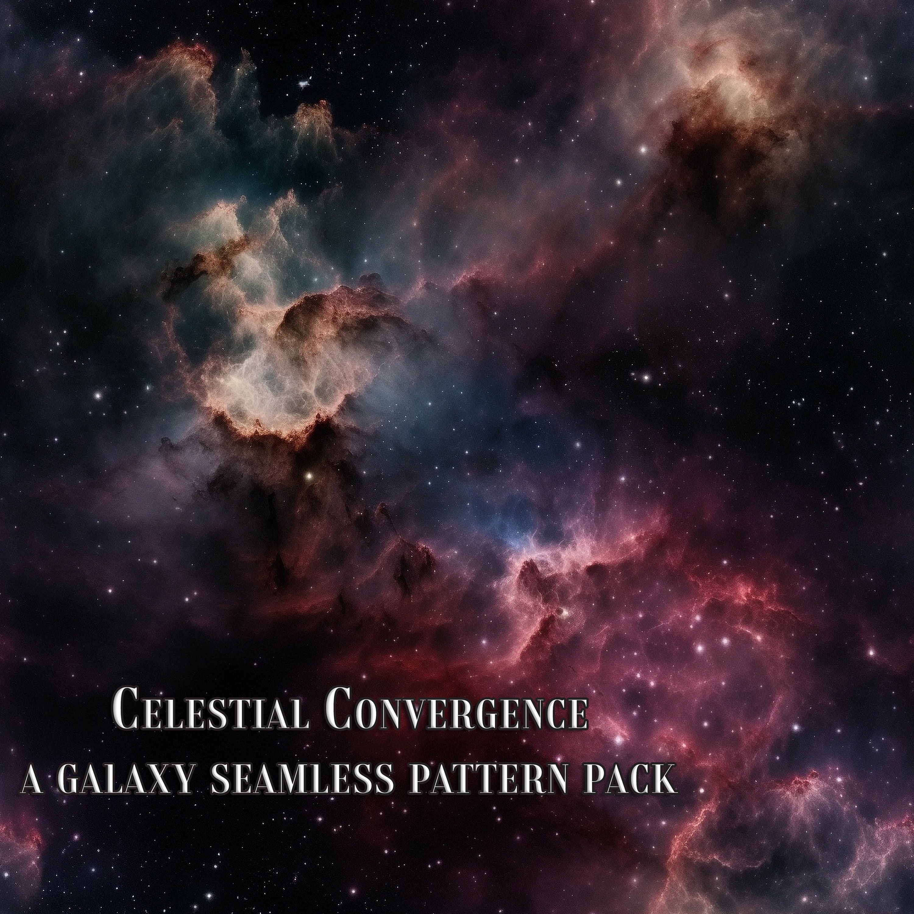 Cosmic Printable Paper, Digital Download, Instant Download, PNG 12x12 ...