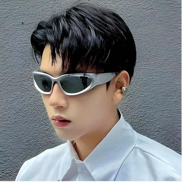 Cyber Y2k Glasses Etsy