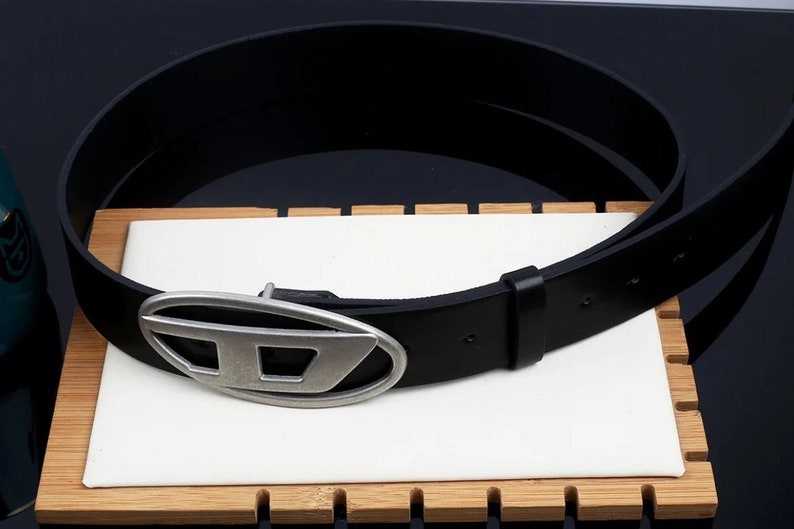 Y2K Belt Diesel GENUINE LEATHER BELT Y2K Fashion Y2K Etsy