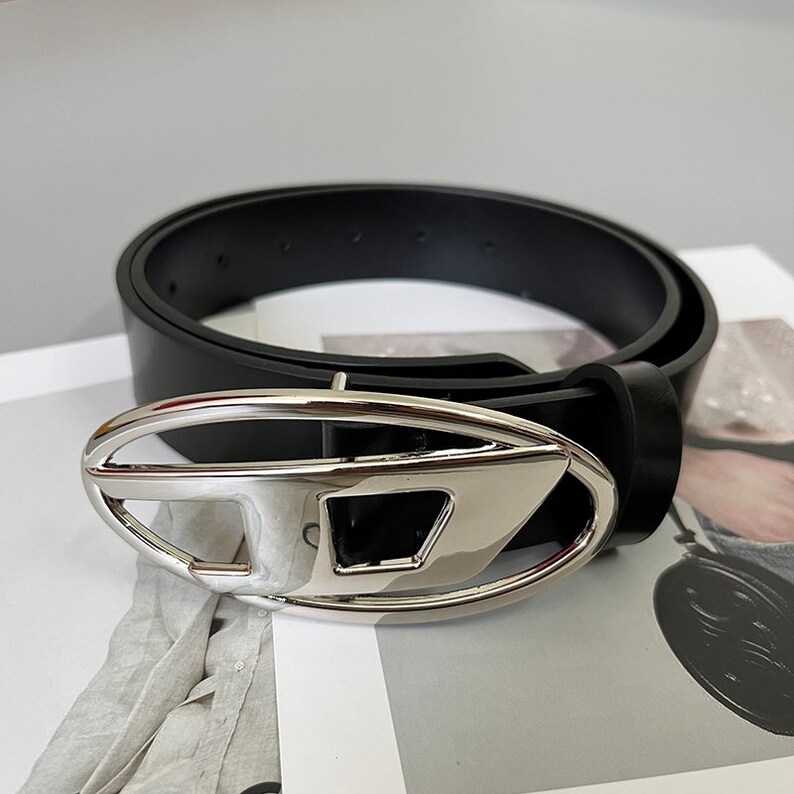 Y2K Belt Diesel GENUINE LEATHER BELT Y2K Fashion Y2K Etsy