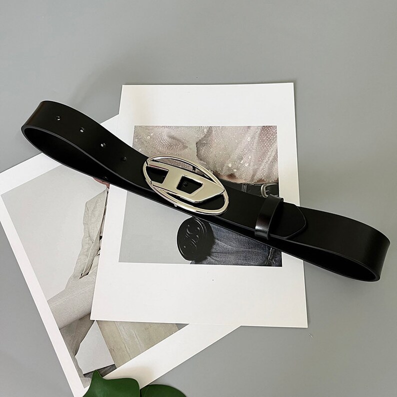 Y2K Belt Diesel GENUINE LEATHER BELT Y2K Fashion Y2K Etsy