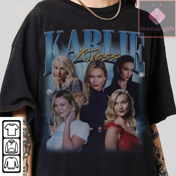 Limited Karlie Kloss Vintage T-Shirt, Gift For Woman and Man Unisex T-Shirt , long-sleeved t-shirt, sweatshirt, hoodie