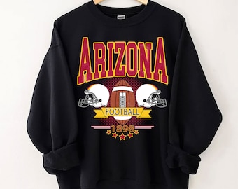 Vintage Arizona Football Sweatshirt, Vintage Style Arizona Football Crewneck, Arizona Football Shirt , Unisex T-shirt , long-sleeved shirt