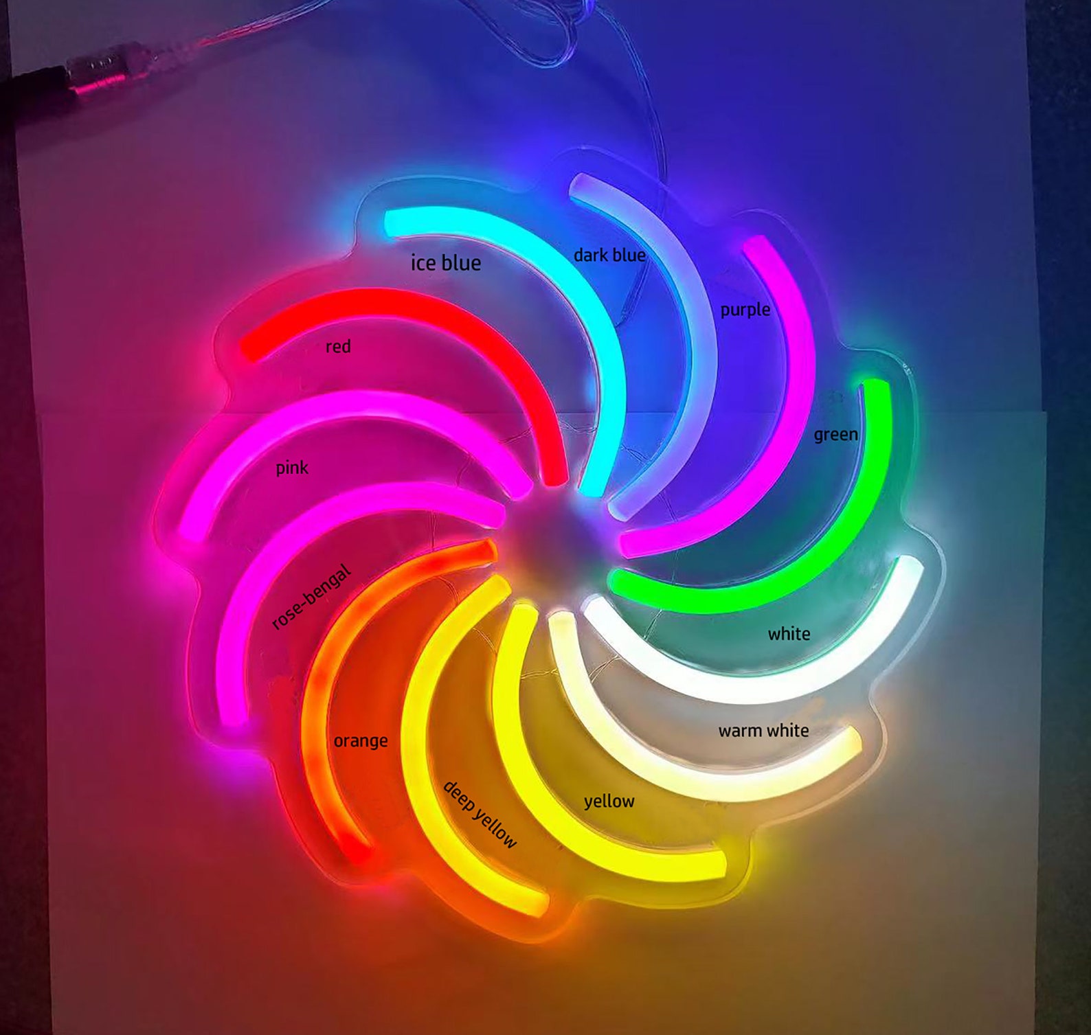 ACDC Neon Sign Art Decor, Neon Sign Bedroom, Custom Neon Sign Wall ...