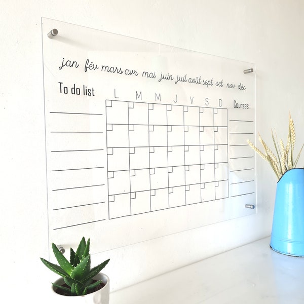 French 2024 Calendar Etsy